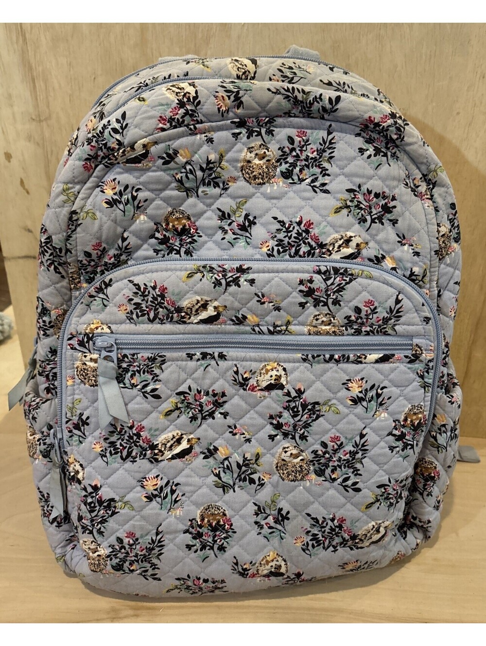 Vera Bradley Backpack in Hedgehog Wild, Retired Pattern